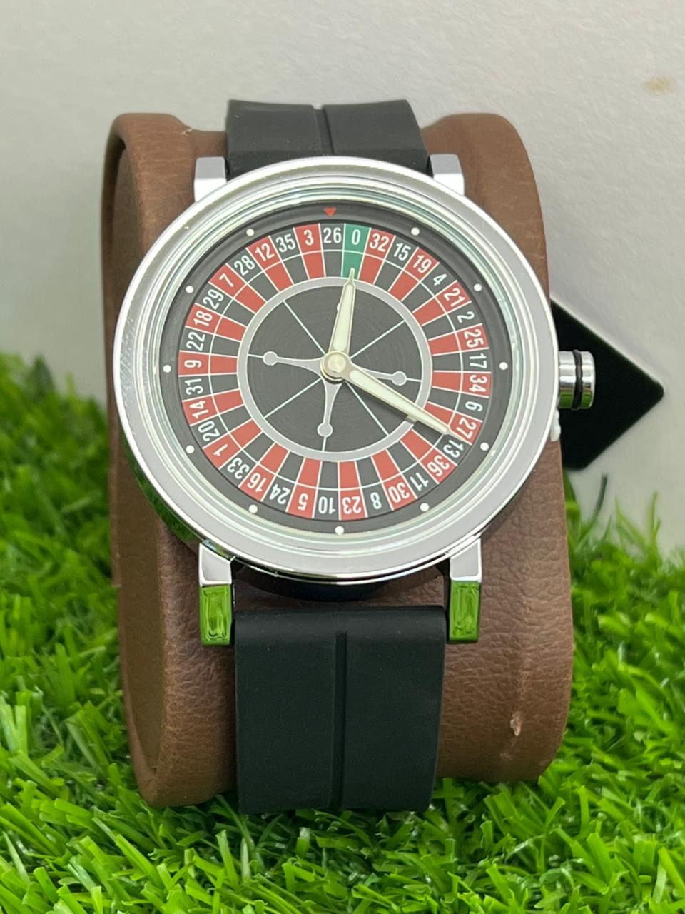 🎲 Roulette Wheel Designer Watch – new Edition