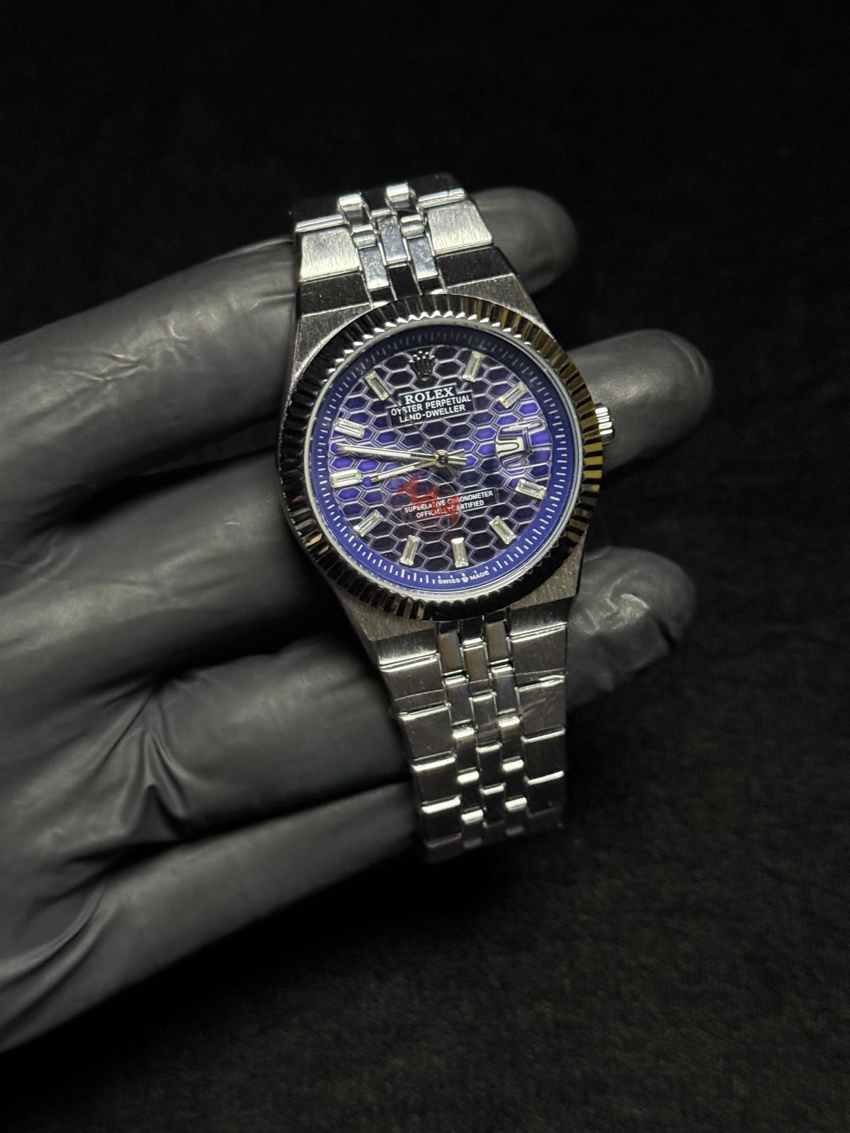 Royal Blue Oyster Perpetual Luxury Watch