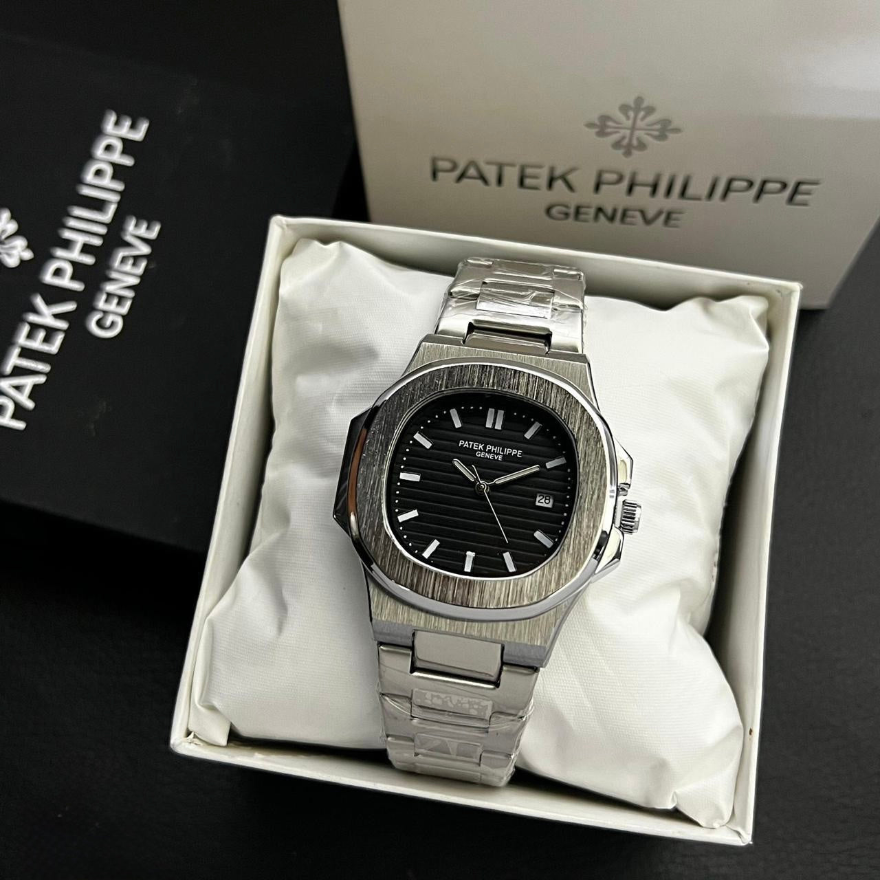 Patek Phillipe Luxury watch-Stainless Steel with date