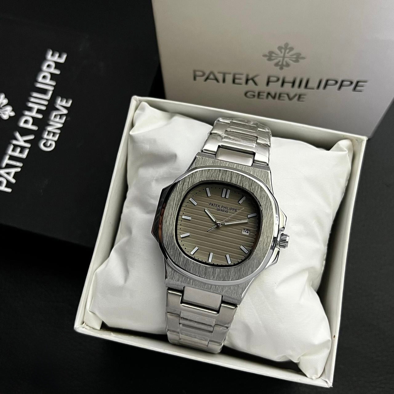 Patek Phillipe Luxury watch-Stainless Steel with date