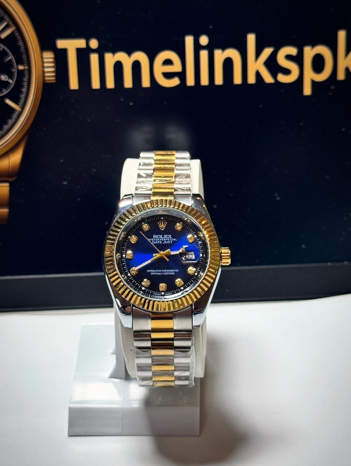 Rolex semi auto luxury watch