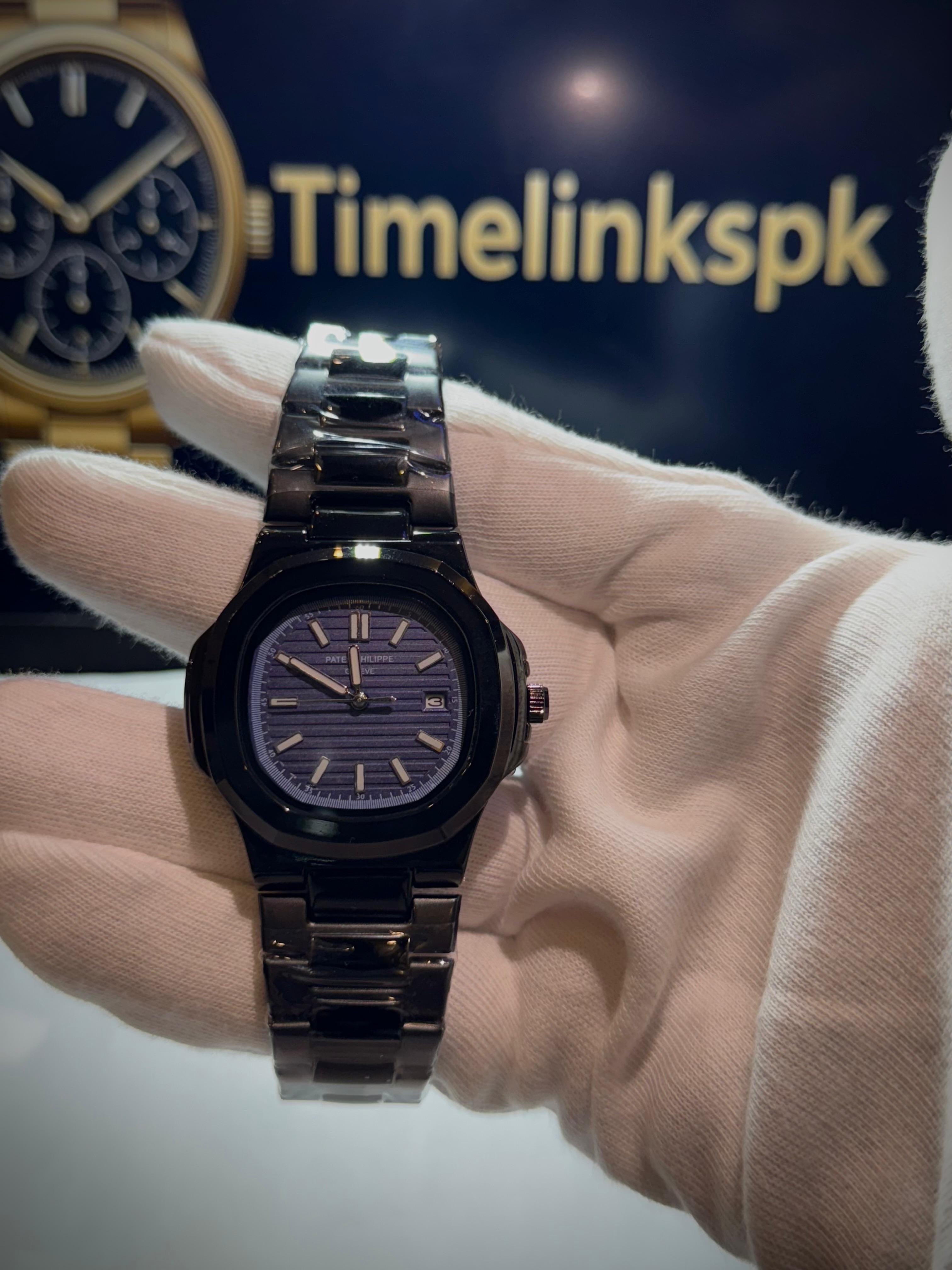 Patek Philippe Nautilus Stainless Steel – Icon of Luxury Sport-Blue dial